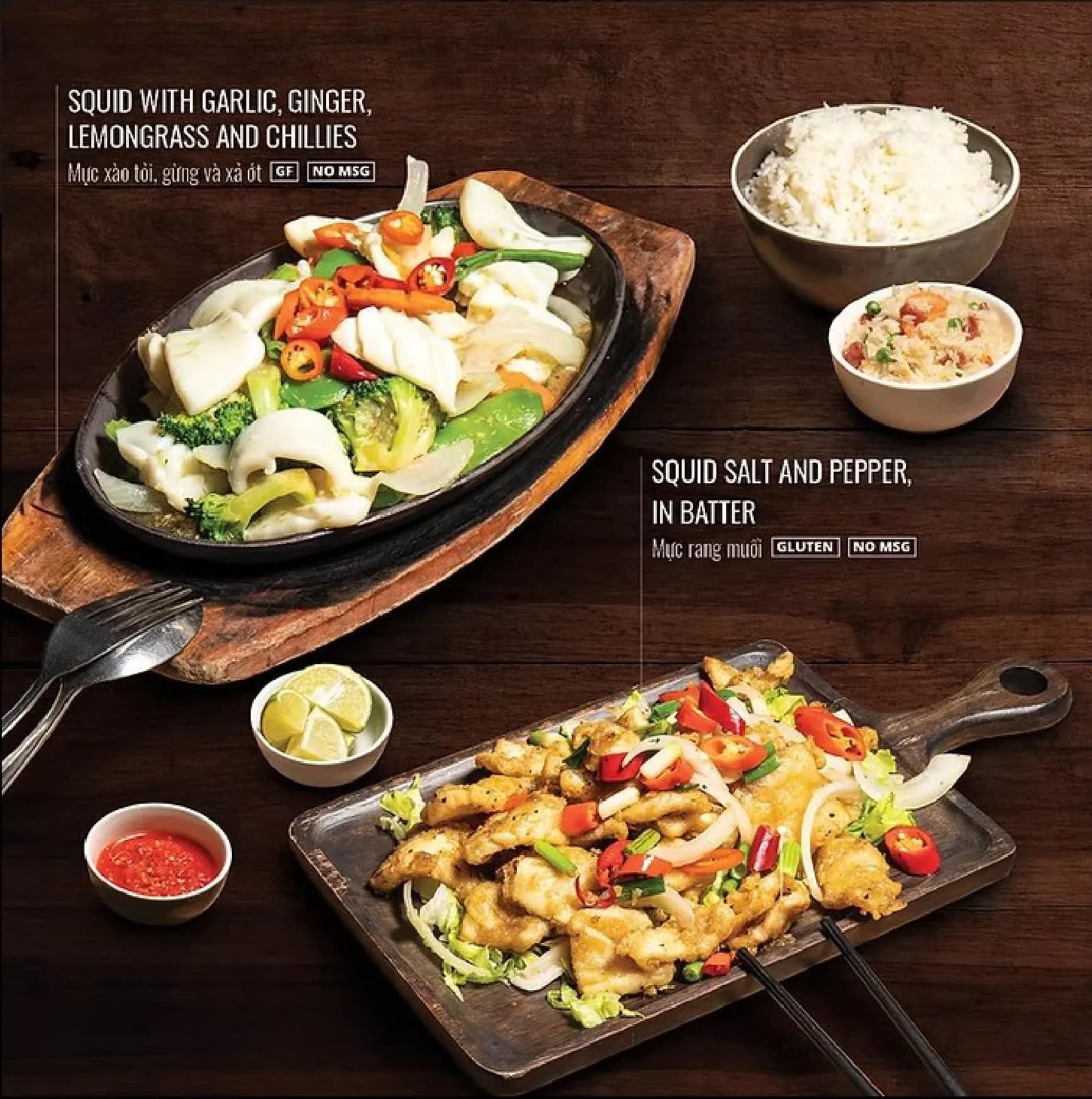 Tran Tran menu, page 16