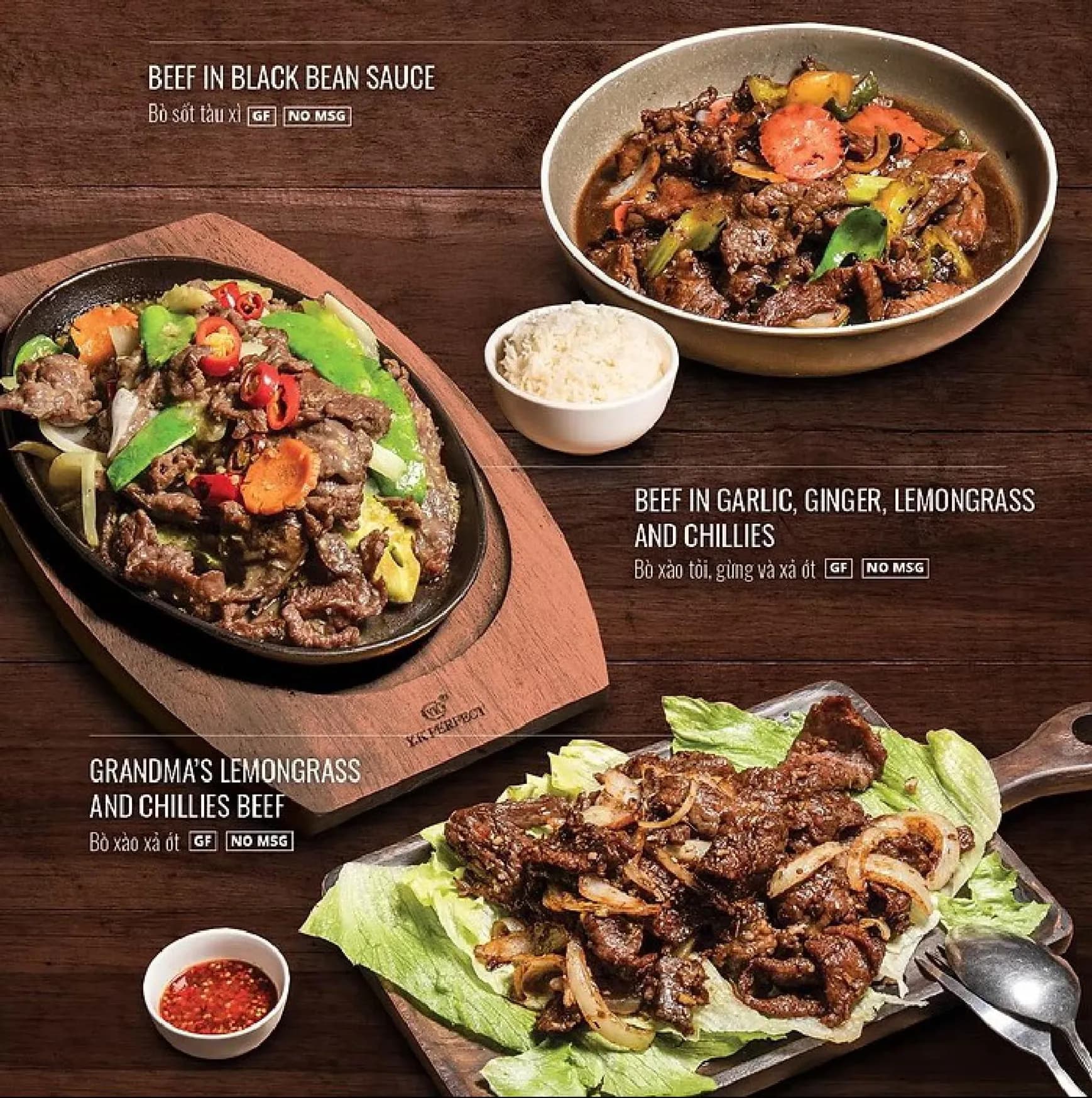 Tran Tran menu, page 8