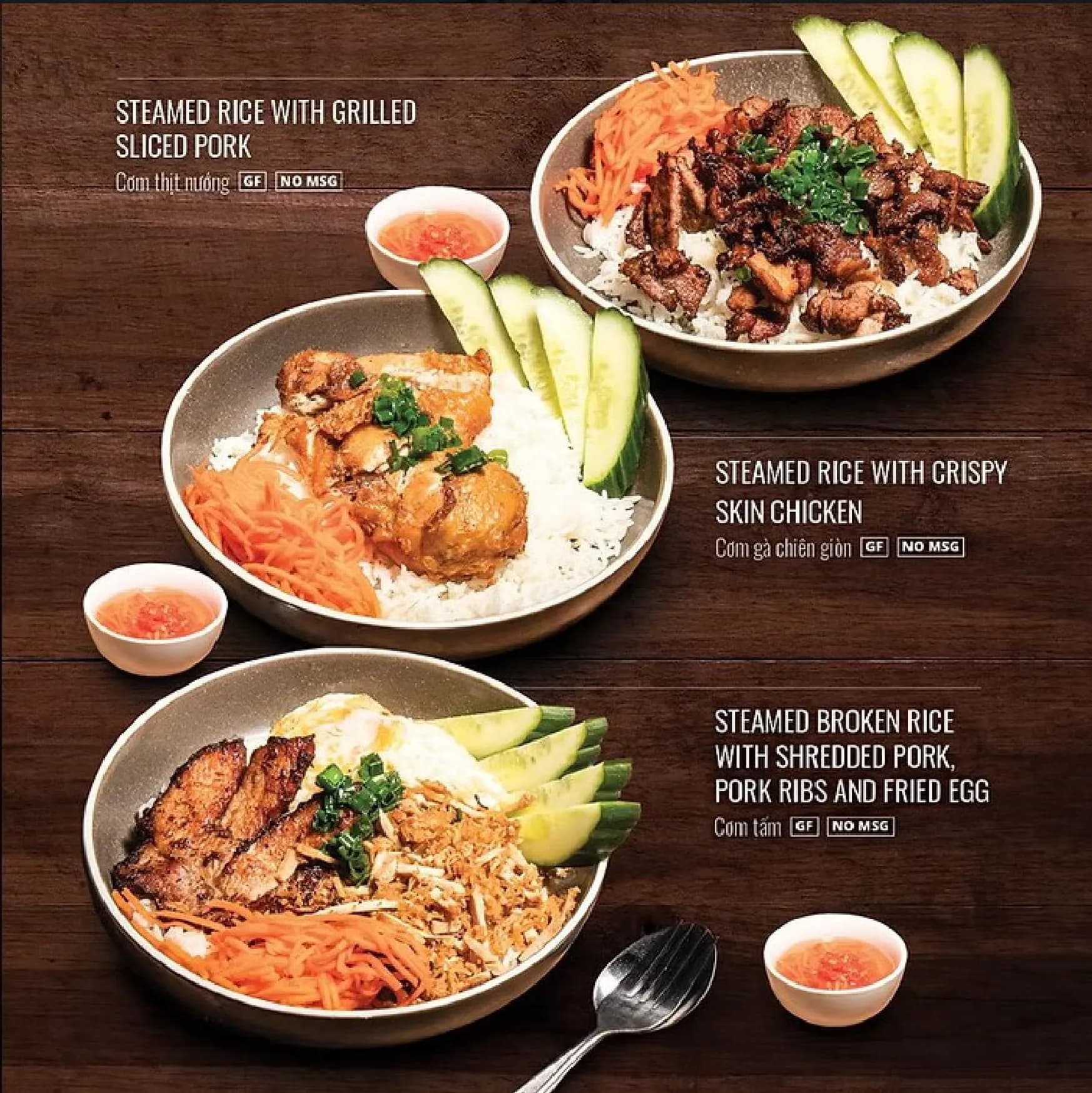 Tran Tran menu, page 26