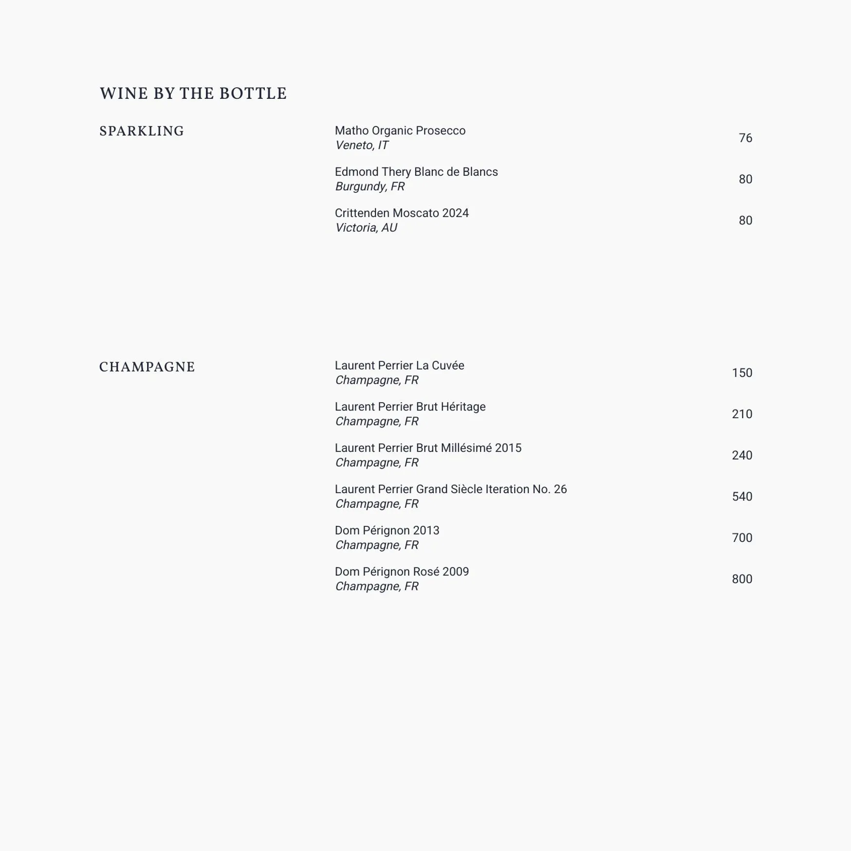 Azteca menu, page 20
