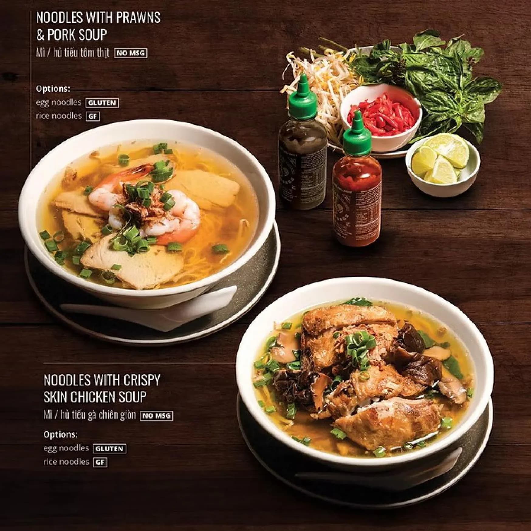 Tran Tran menu, page 55