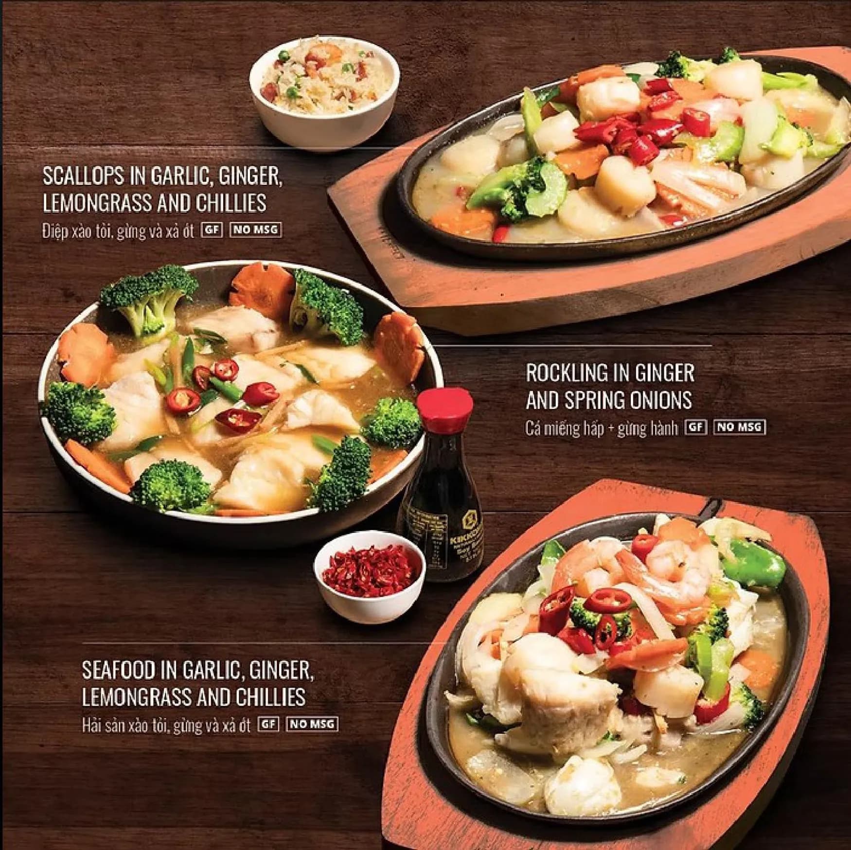 Tran Tran menu, page 19