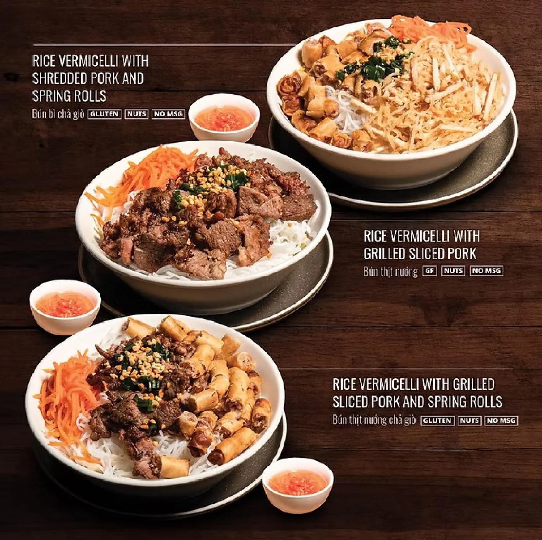 Tran Tran menu, page 59