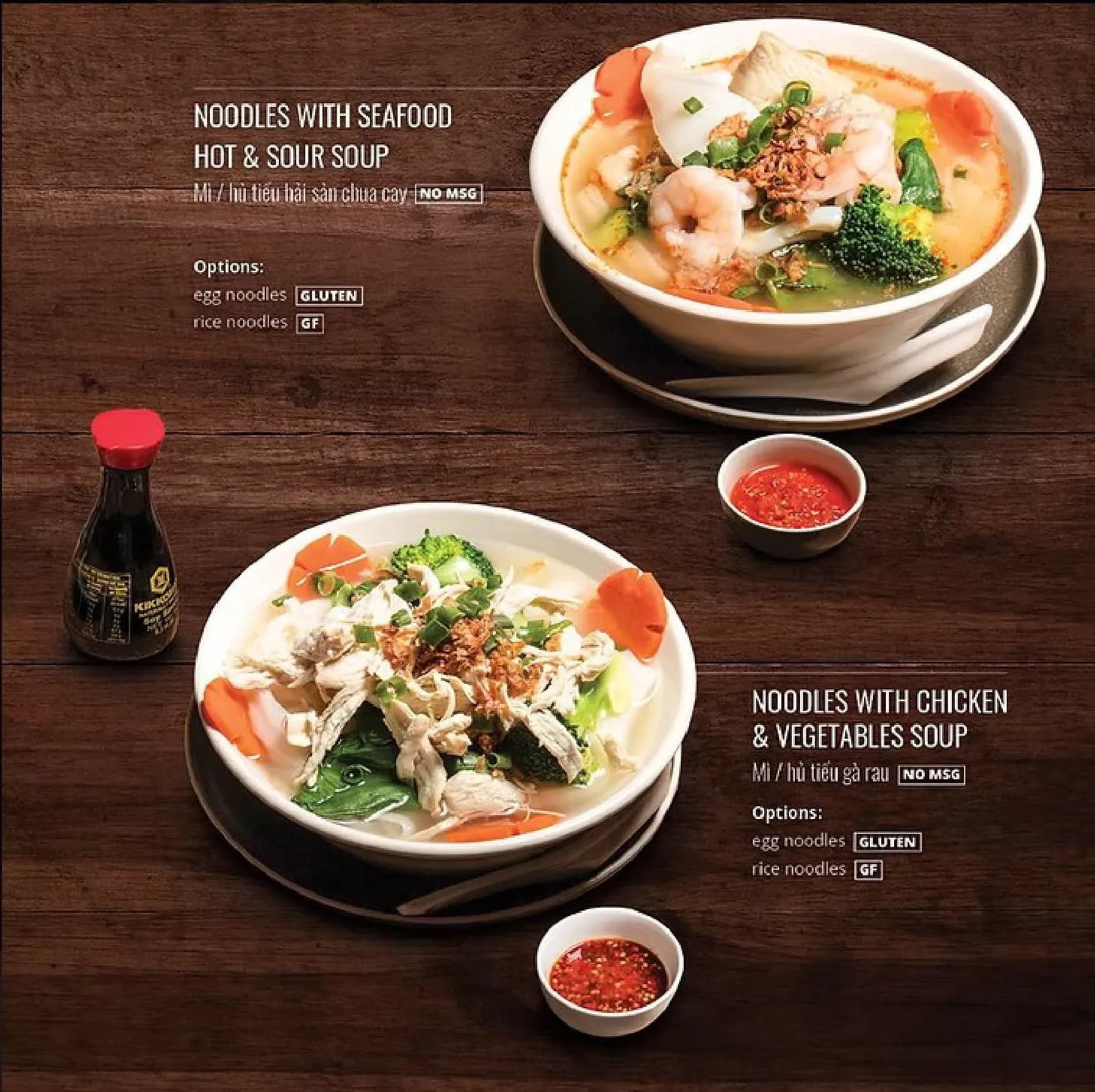 Tran Tran menu, page 56
