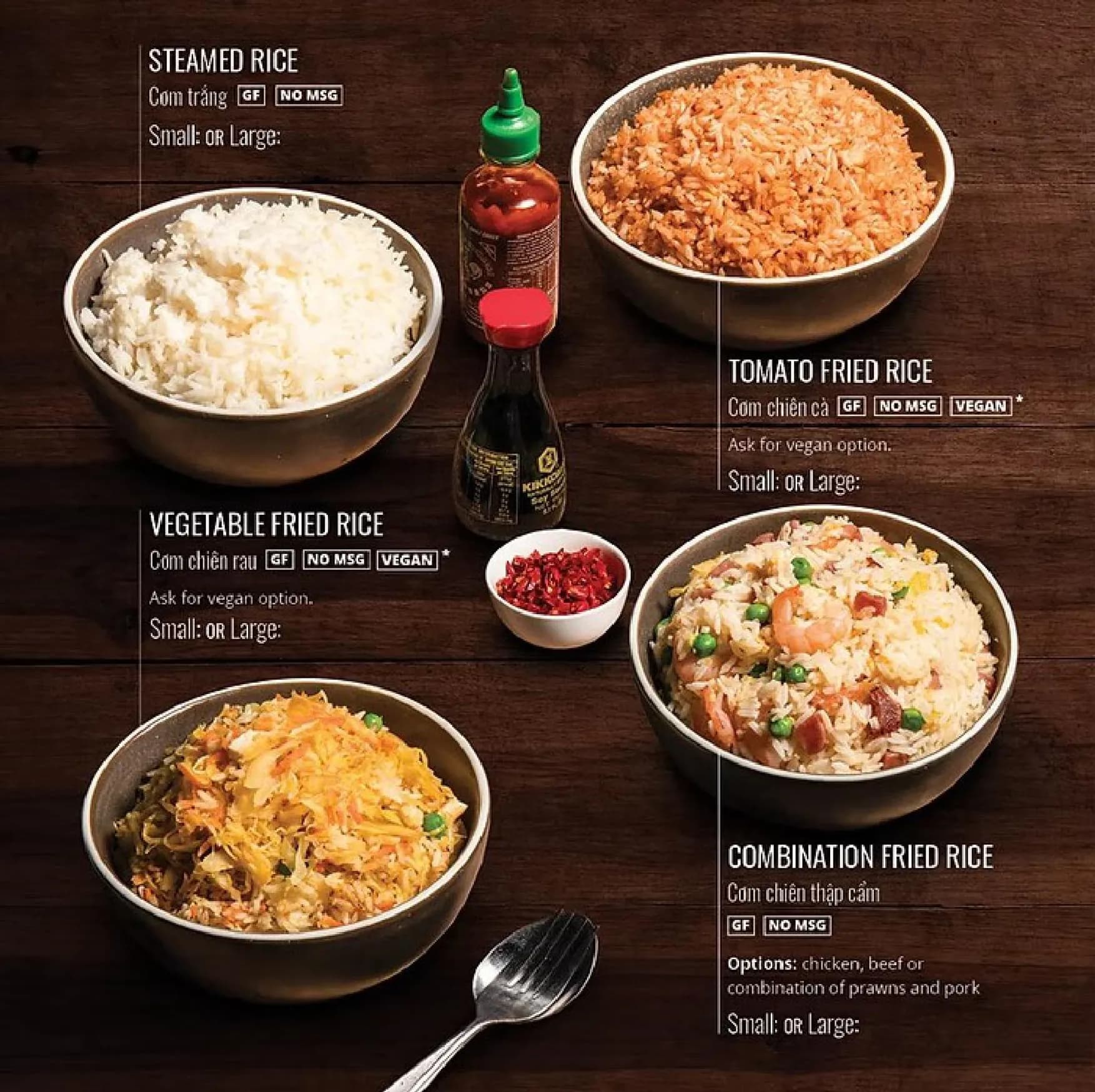 Tran Tran menu, page 25