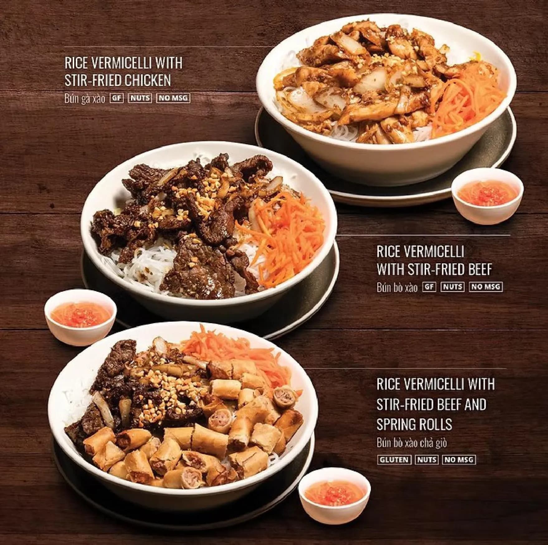 Tran Tran menu, page 60