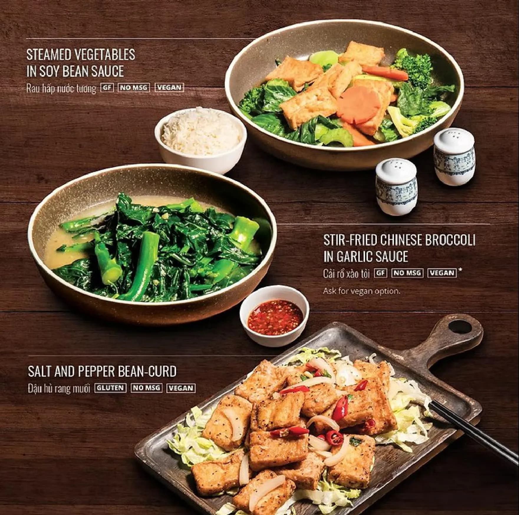 Tran Tran menu, page 22