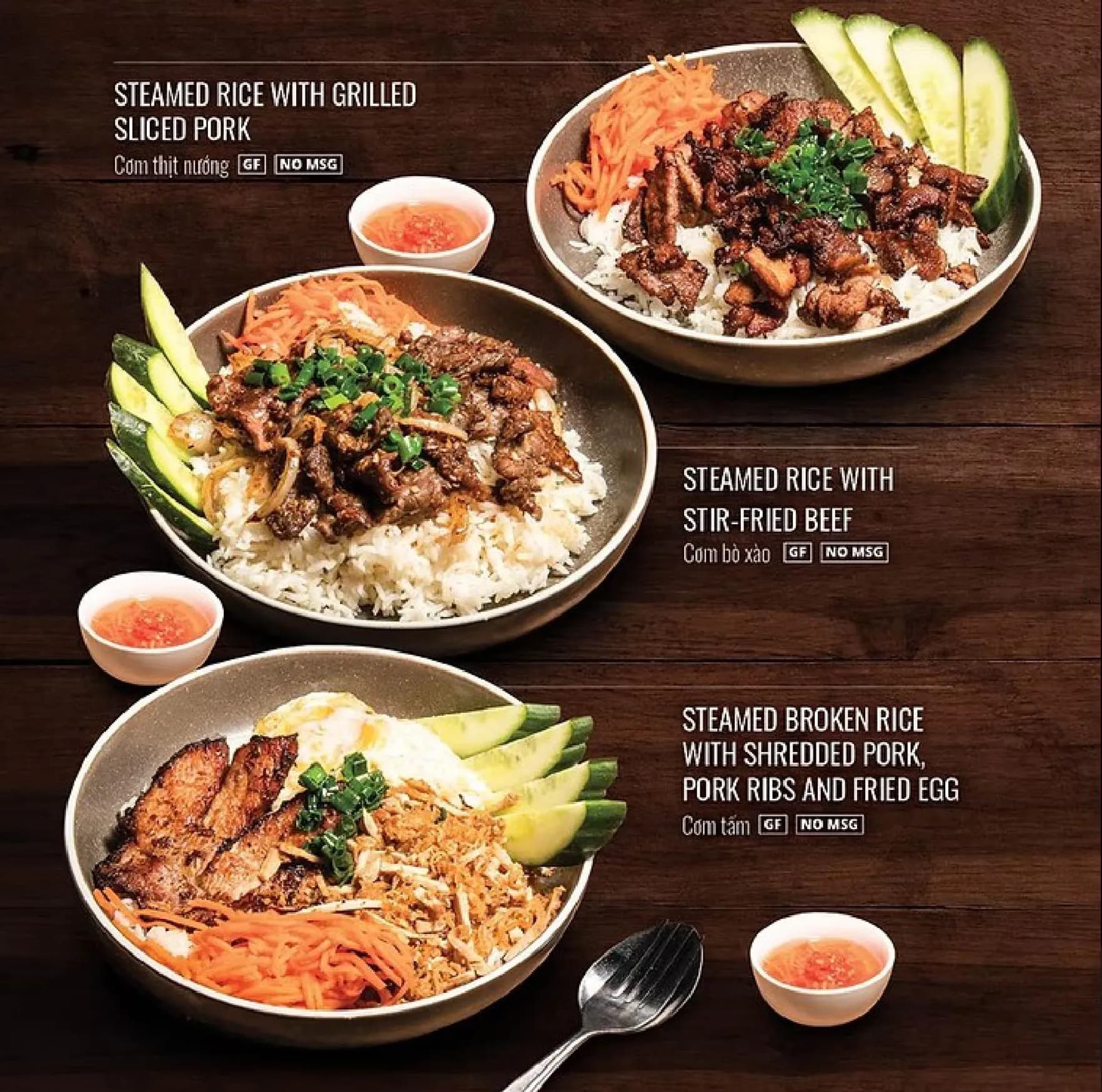 Tran Tran menu, page 54