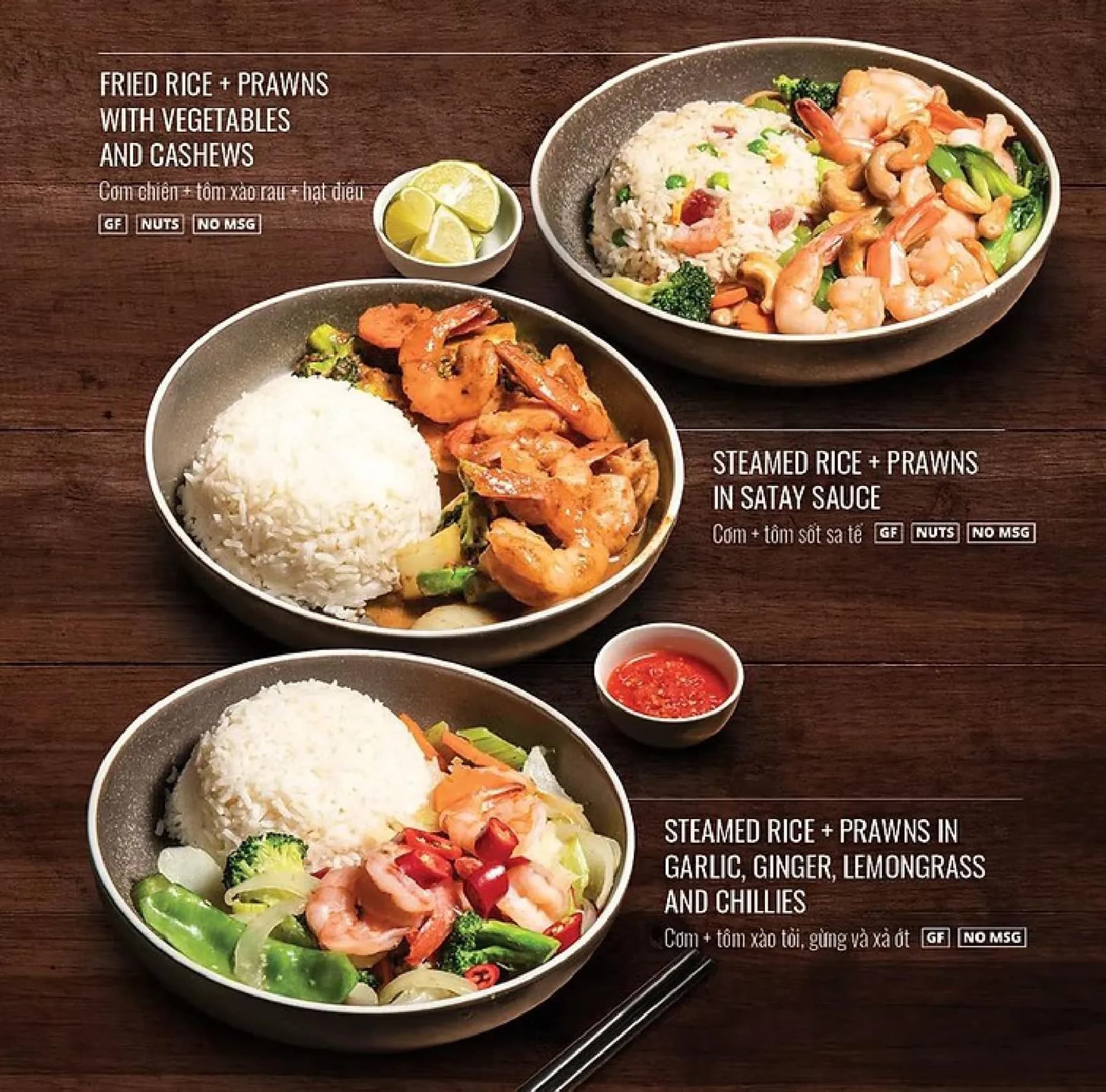 Tran Tran menu, page 48