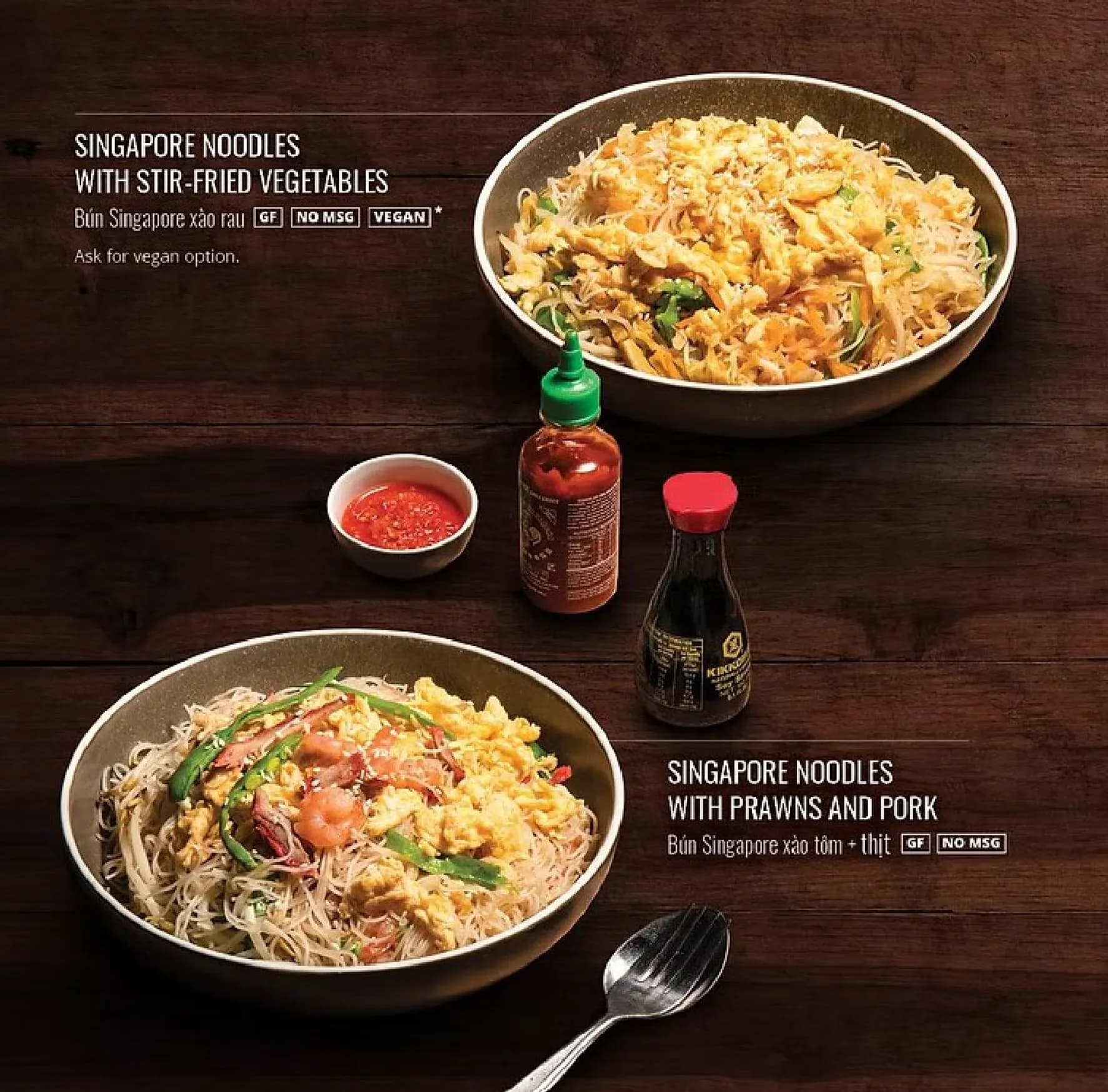 Tran Tran menu, page 36