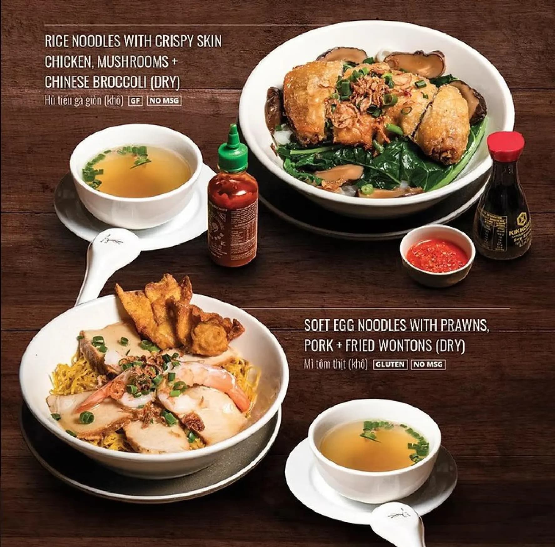 Tran Tran menu, page 58