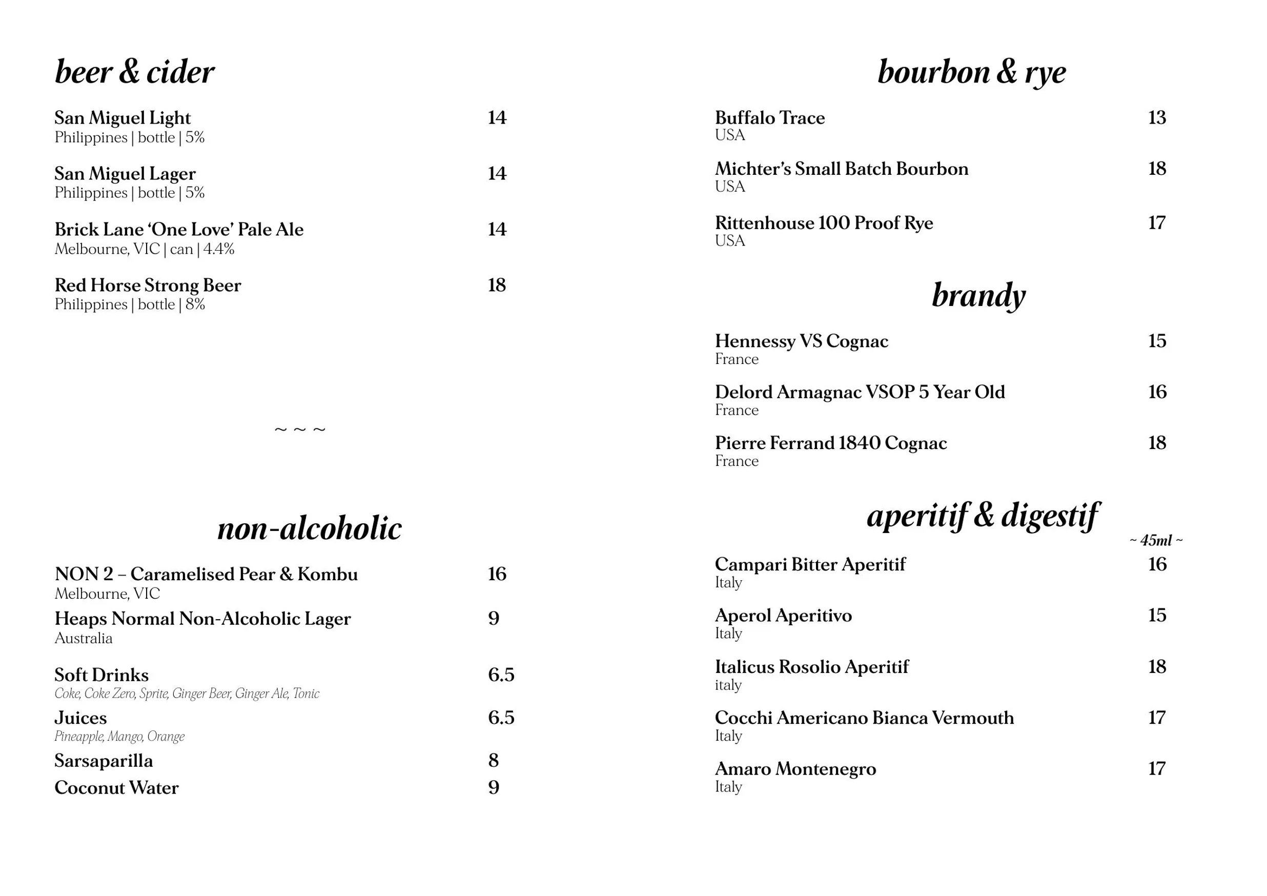 Askal menu, page 8