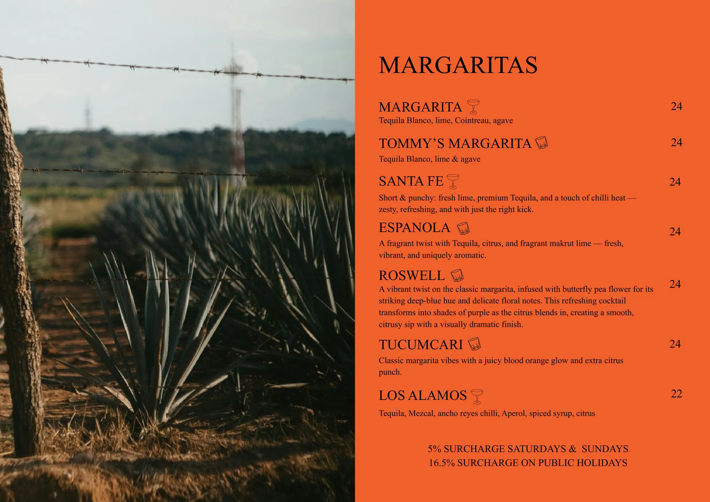 Sancho Taqueria & Tequileria menu, page 4