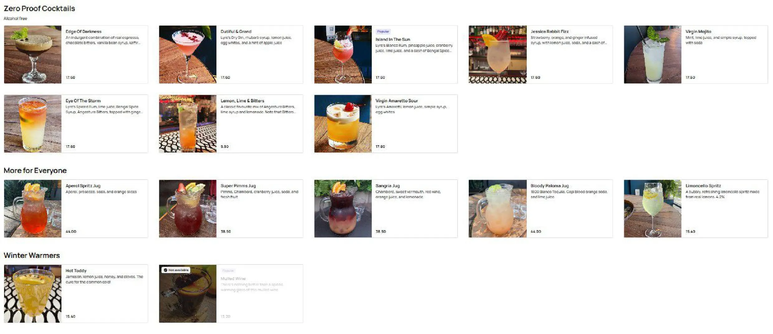 Littlefoot menu, page 10