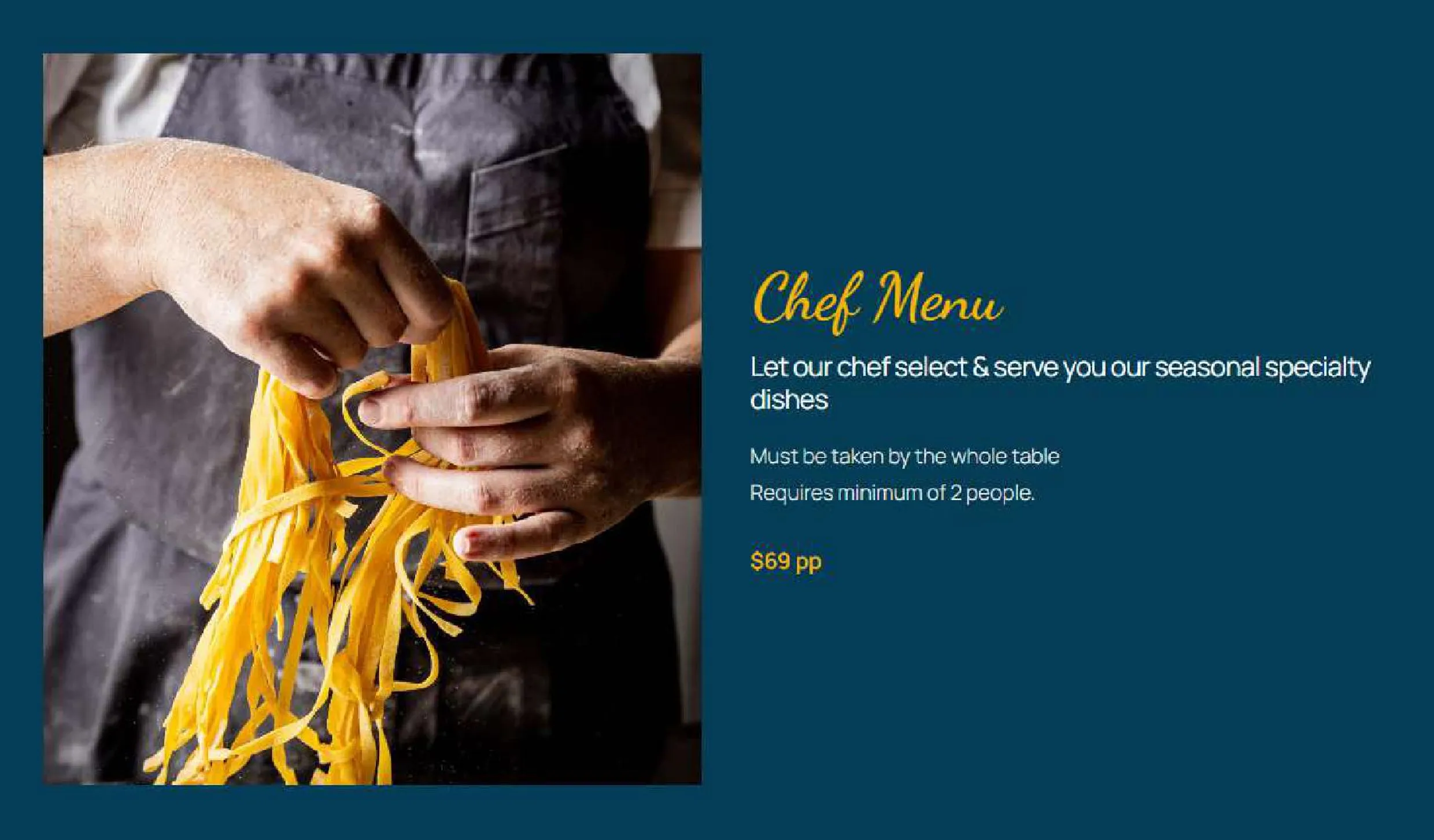Capriccio Osteria menu, page 8