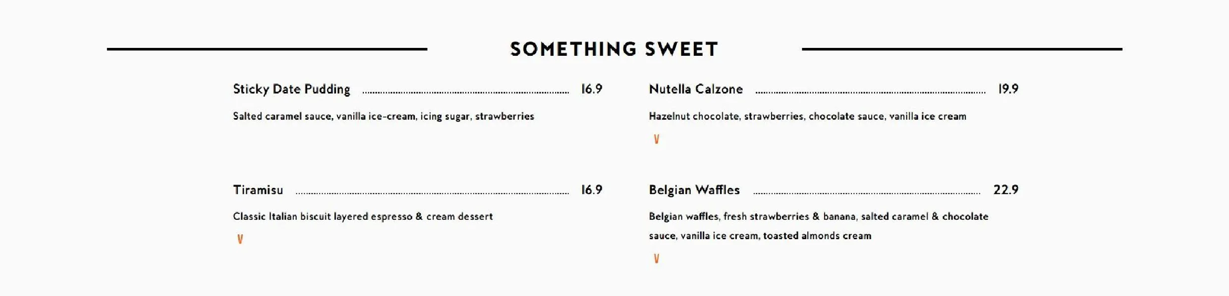 The Groove Train menu, page 11
