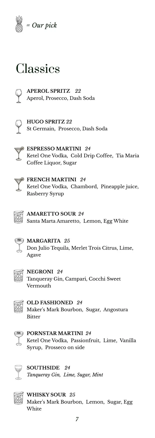 Door Knock. menu, page 7