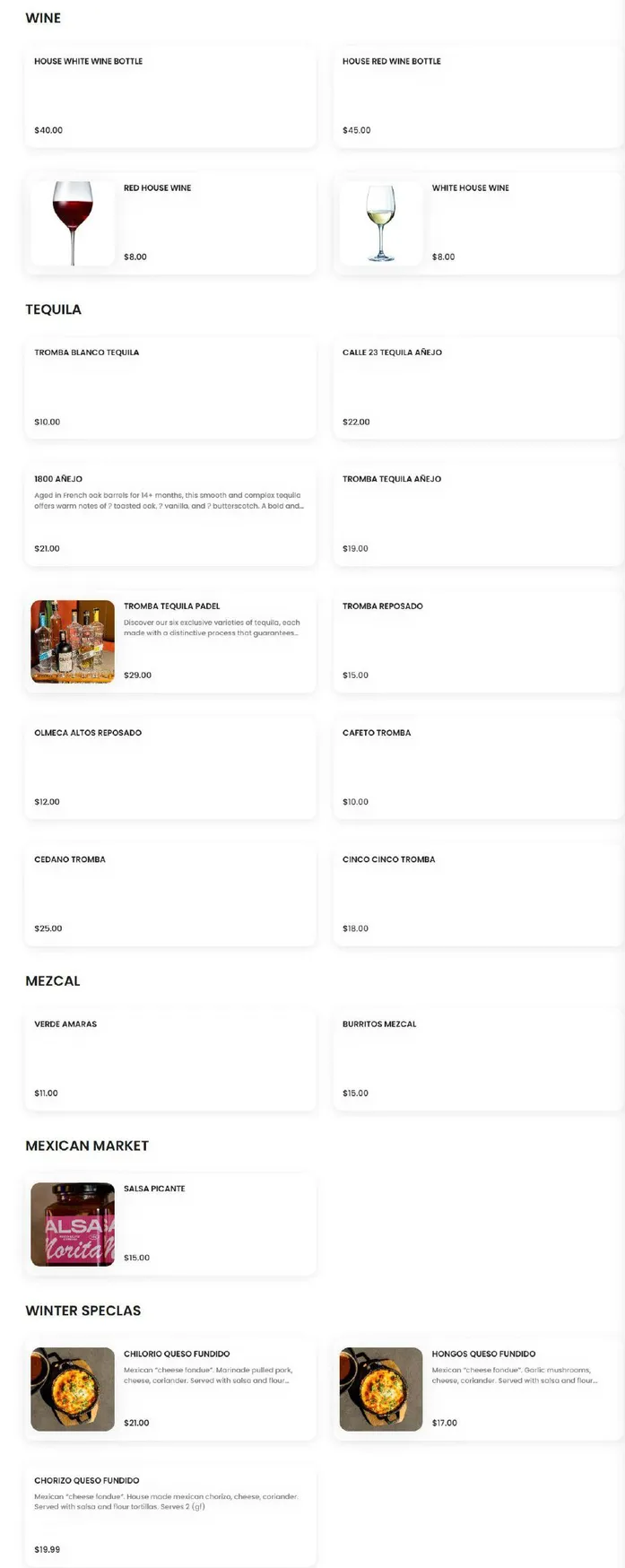 Superchido menu, page 4