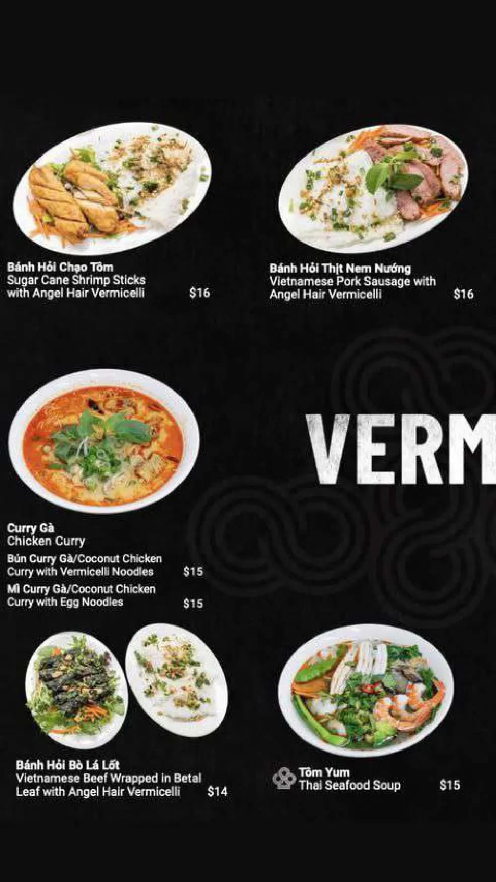 BAC 8 Vietnamese Eatery menu, page 6